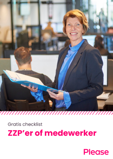 Cover checklist zzper of medewerker