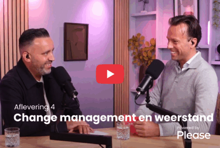 Aflevering 4 - Change management en weerstand 2 Podcast Aflevering 4 website header